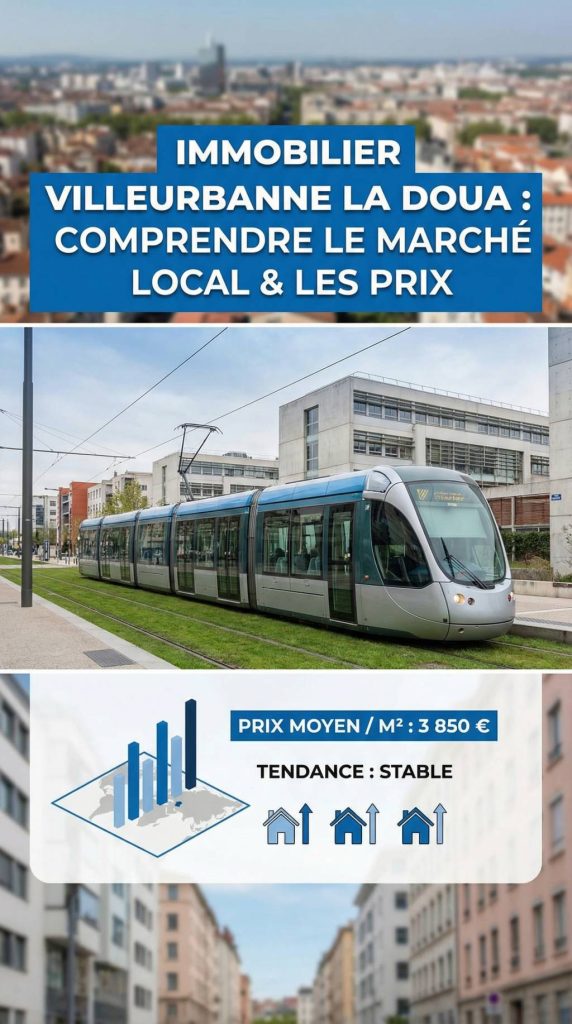 Immobilier Villeurbanne la Doua : comprendre le marché local et les prix