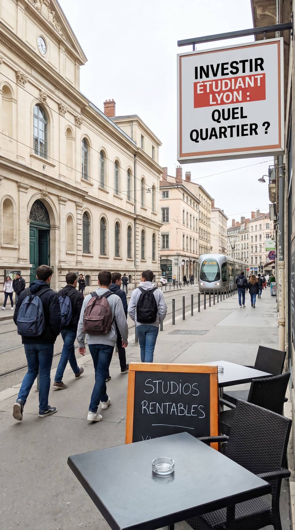 Quels sont les quartiers ou investir à Lyon pour un studio étudiant ?