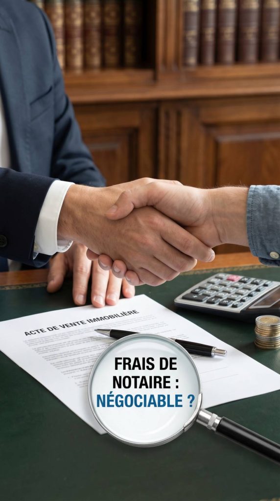 Peut on négocier les frais de notaire lors d’un achat immobilier ?